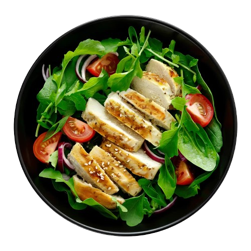 Chicken Breast over Mixed Greens